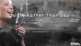 Night Rather Than Day - EXID (Instrumental &amp; Lyrics)