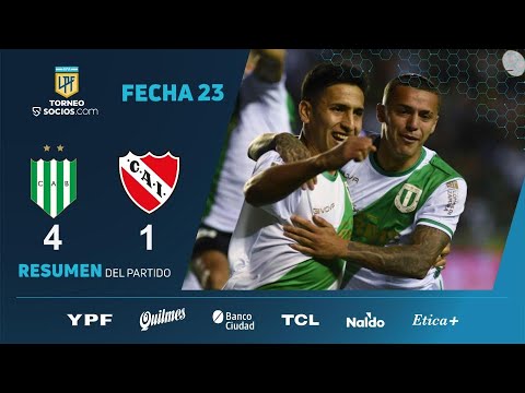 #TorneoSocios | Fecha 23 | resumen de Banfield - Independiente