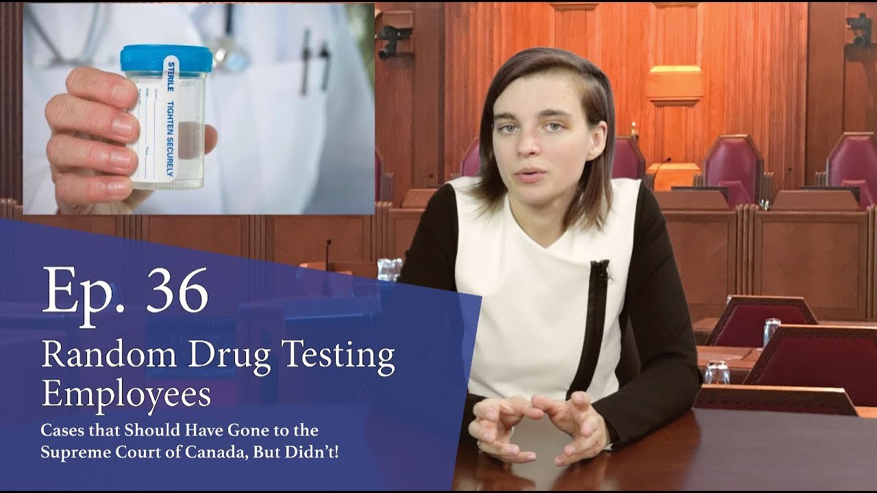 Random Drug Testing Employees Cases That Should Have Gone to the