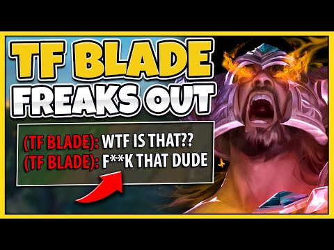 I GOT A 1 IN 1 MILLION CHANCE TRIPLE CRIT LVL 1 (VS. TF BLADE) HE LOST IT!!! - League of Legends