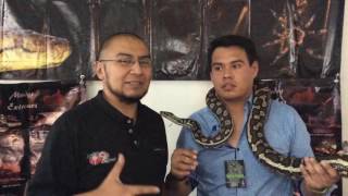 EXPO ANIMALIA MÉXICO. Expo de animales. Mordida de serpiente.