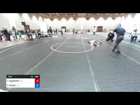 71 Lbs Rr Rnd 2 - Trevor Eggleston, New York Vs Ty Willett, Southern Maryland Wrestling Club WolfP