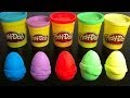 Play Doh Surprise Eggs playdough by ...