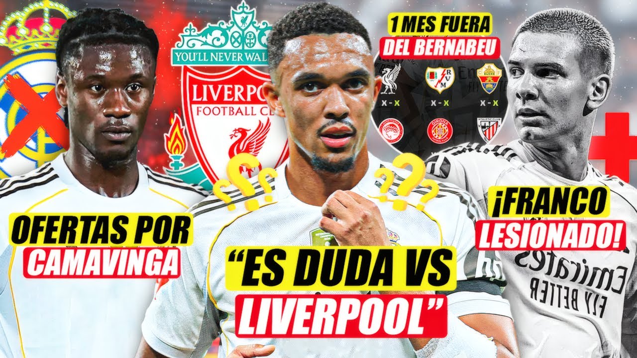 💣 ¡MASTANTUONO NO DA UNA! ACABA LESIONADO | OFERTAS POR CAMAVINGA | ARNOLD EN DUDAS ¿MAL FICHAJE?