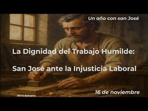 Un año con San José   (16 de noviembre)  "INJUSTICIA LABORAL"