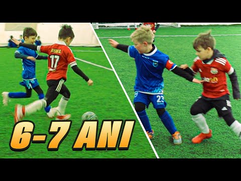 CAT DE BINE JOACA FOTBAL LA 6 ANI