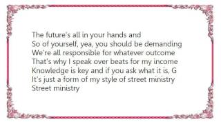 Gang Starr - Street Ministry Lyrics