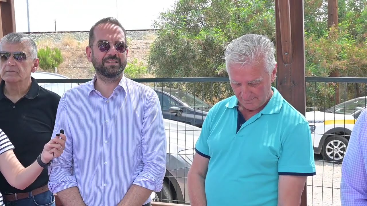 ΝΕΚΤΑΡΙΟΣ ΦΑΡΜΑΚΗΣ Ι ΕΠΙΣΚΕΨΗ ΣΤΟΝ ΔΙΑΜΟΡΦΩΜΕΝΟ ΧΩΡΟ ΑΝΑΨΥΧΗΣ ΣΤΗΝ ΡΟΔΟΔΑΦΝΗ