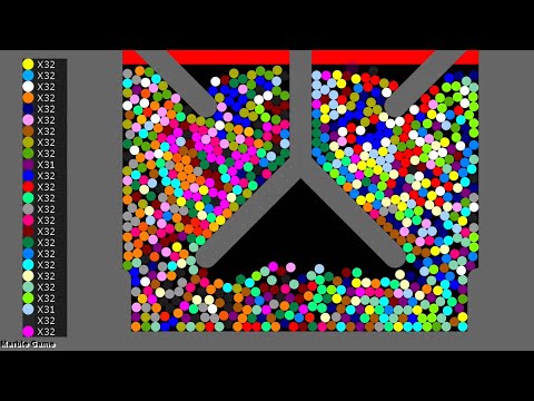 Survival Proliferation 22 - Marble Race in Algodoo