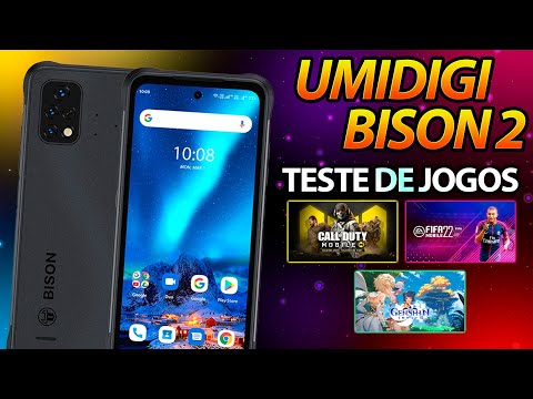 Testei COD Genshin Impact e Fifa no Umidigi Bison 2