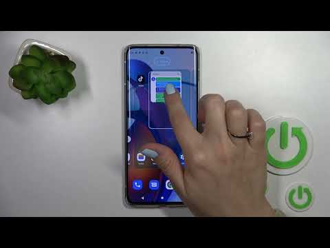 MOTOROLA Edge 30 Fusion - How To Add & Remove Home Screen Widgets.MP4