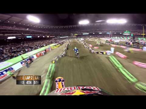 GoPro HD: Ken Roczen Main Event 2014 Monster Energy Supercross from Anaheim 2