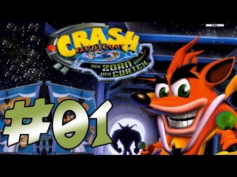 Let's Play Crash Bandicoot: Der Zorn des Cortex (German/Blind) #01