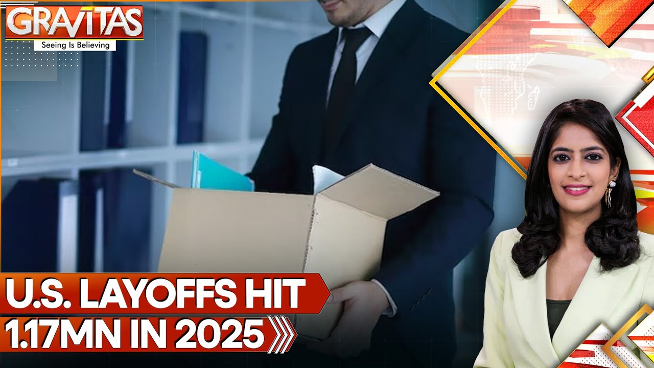 USA Layoffs: AI, Tariffs Fuel America's Layoff Wave | GRAVITAS