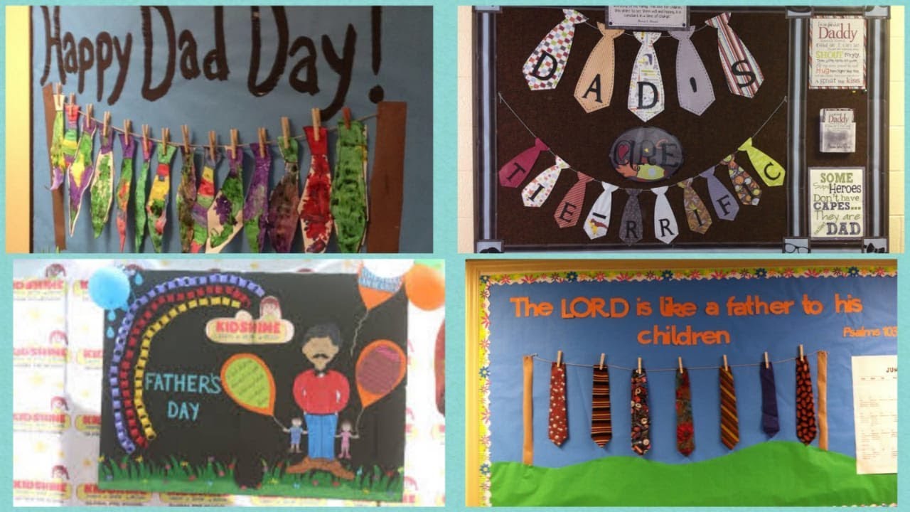 Watch video Father's day school display board ideas || Father's day notice board ideas for school Now Father's day school display board ideas || Father's day notice board ideas for school