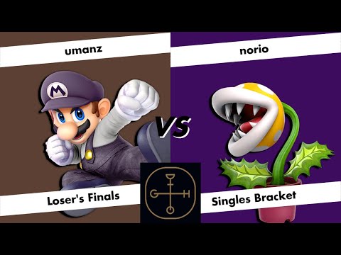 GSS1 #64 - Loser's Finals - MWA | umanz (Mario) vs norio (Piranha Plant)