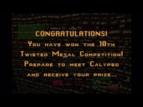 Twisted Metal (1995) Platinum Trophy.