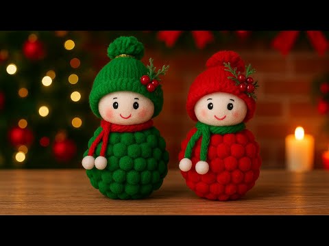 🎄 Enfeites Lindos e Fáceis Para decorar no natal 🎅✨
