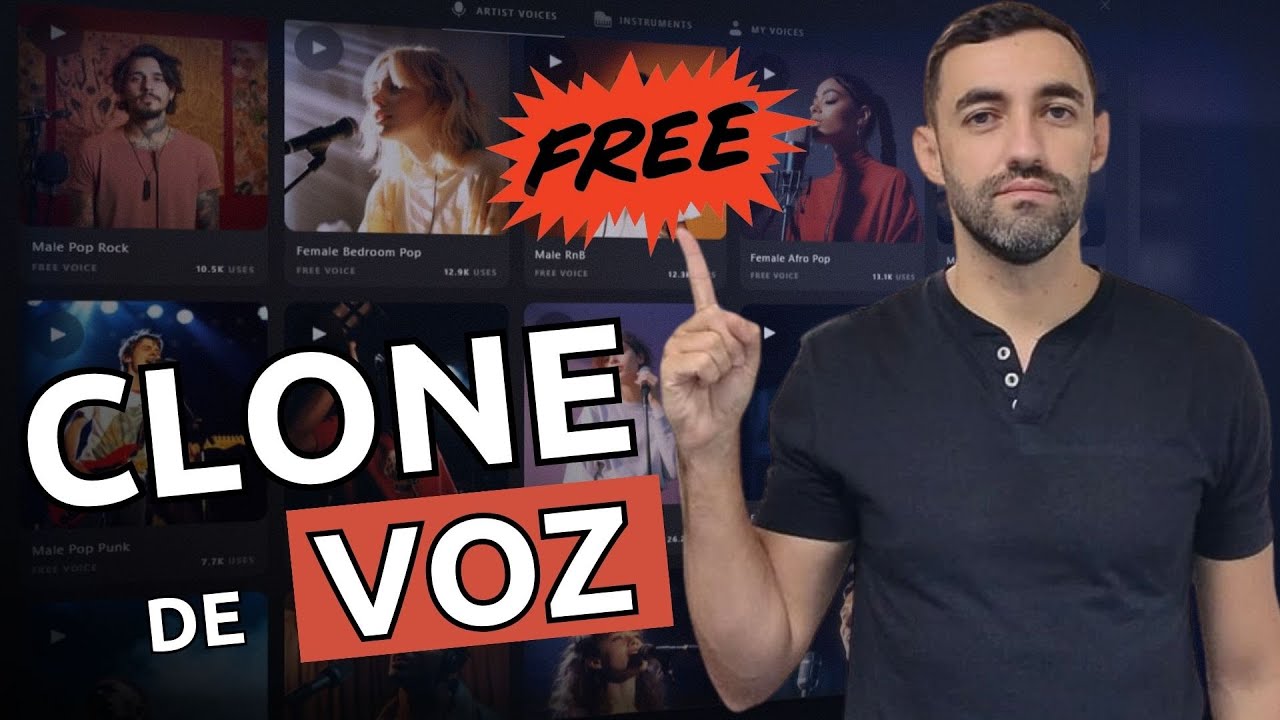 Como Clonar a Voz com IA Gratuitamente