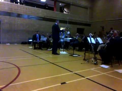 The Lazy Trumpeter - Kevin Kay-Bradley plays with Coldstream Guards Band and veterans 2014