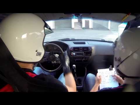 I Rajd Kołobrzeski - Port Rybacki - K. Zieniewicz, K. Kałandyk - Honda Civic