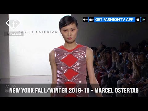 New York Fashion Week Fall/Winter 18 19 - Marcel Ostertag | FashionTV | FTV