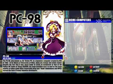 NEC PC 98 emulator XVGM preview
