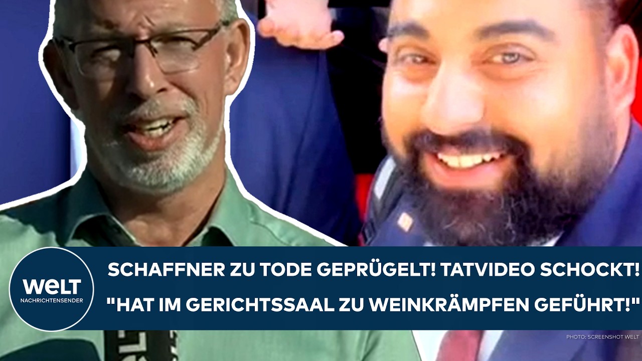ZWEIBRÜCKEN: Schaffner zu Tode geprügelt! Tatvideo schockt! "Hat im Saal zu Weinkrämpfen geführt!"