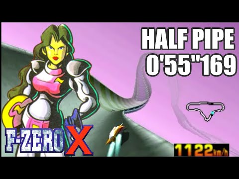 F-Zero X: White Cat on White Land 2 (0'55"169)