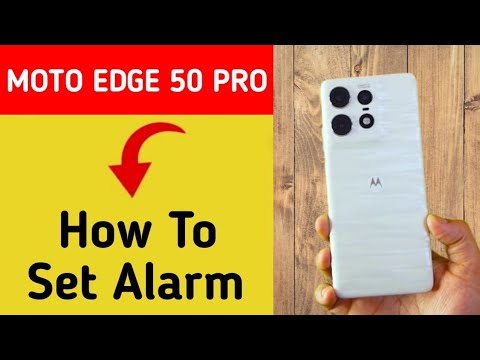 Moto edge 50 Pro me alarm kaise lagaye, how to set alarm in Moto edge 50 Pro