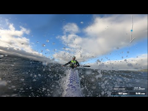 Southerly Fun - 20ish knots, 1.5 m swell