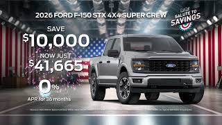 Bob Bell Ford Baltimore - SAVE $10,000 ON A 2026 F-150 OR GET 0% FINANCING*!