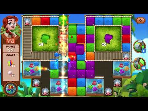 Lost Island Blast Adventure Level 2190 NO BOOSTERS - A S GAMING ✔️