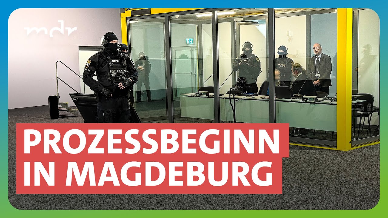 Prozess nach Anschlag auf Magdeburger Weihnachtsmarkt hat begonnen | MDR um 4 | MDR