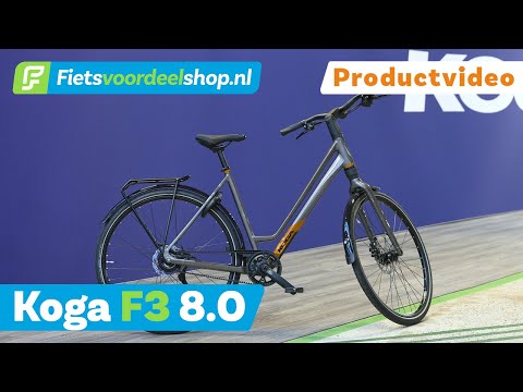 Koga F3 8.0 - Luxe lichtgewicht stadsfiets van Koga