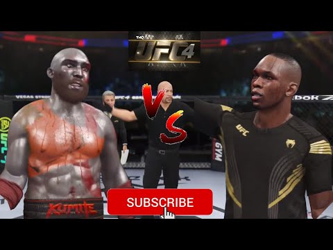 UFC 4 |Israel Adesanya vs Old Kratos