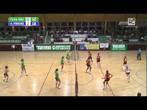 TEVA GRC - OLYMPIAKOS PIREUS női röplabda mérkőzés (2012.11.14.)