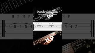 Tab People of the Sun -  Rage Against #tab #tablatura #chords #aula #tutorial #guitar #guitarra
