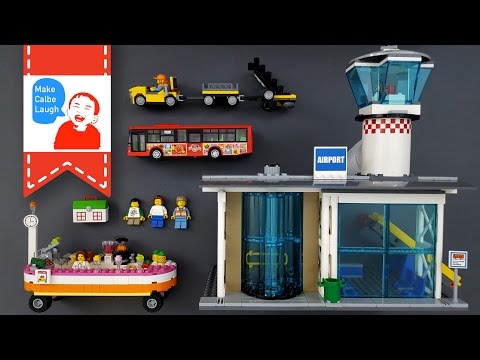 Airport Tour for kids with lego