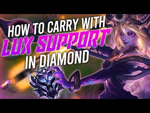 HOW TO CARRY WITH LUX SUPPORT IN DIAMOND I LUX GAMEPLAY SEASON 10 I LEAGUE OF LEGENDS I 10.15