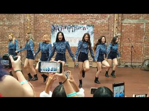 Dreamcatcher fansign event in LA Performance