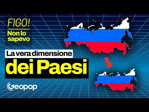 The Map Deception: The True Sizes of Countries Like Russia and the US Aren't What We Think