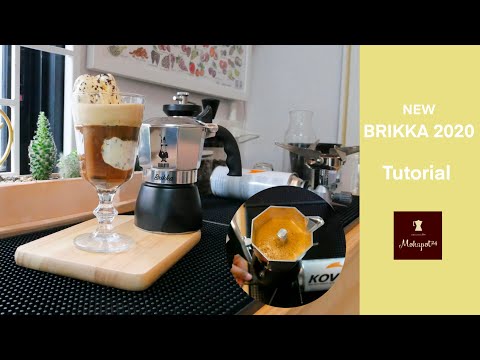 Bialetti New Brikka 2020  Tutorial  Espresso, Latte art, Affogato