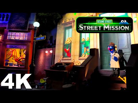 Sesame Street : Street Mission [On-Ride with Queue 4K POV] - PortAventura Park
