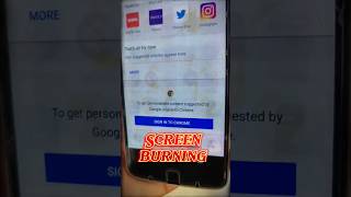 Fix screen burn #smartphone #unknownfacts #techsabha #shorts