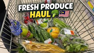 A Day In The Life : Grocery Shopping in Malaysia (Fresh Groceries)