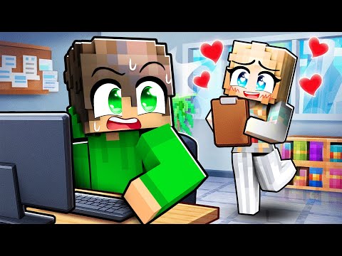 My BOSS fell in LOVE with me in Minecraft