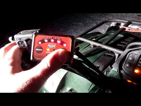 Symtec ATV hand and thumb warmer. 4-zone control