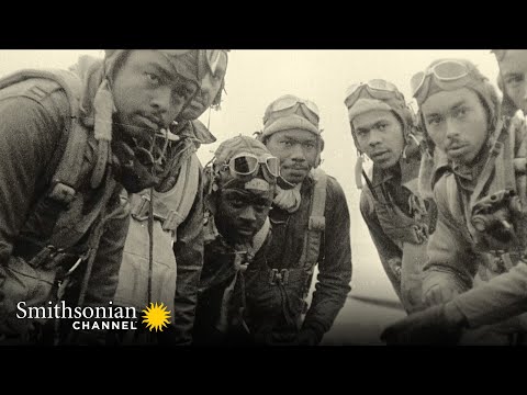 The Tuskegee Airmen Take their P-47s into Battle, High Over Germany ✈ Air Warriors | Smithsonian