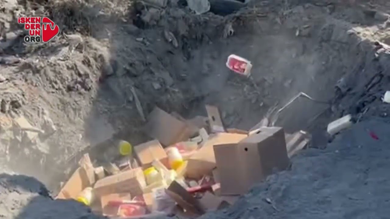 Reyhanlı’da 1 Ton Bozuk Gıda Maddesi İmha Edildi